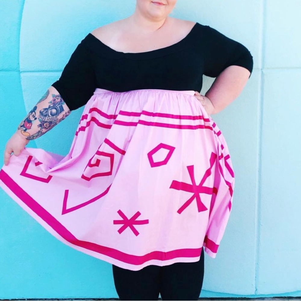 Disney Dress Shop Teacup Skirt (pink)